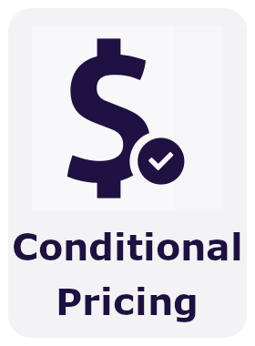 Conditional Pricing between Variations