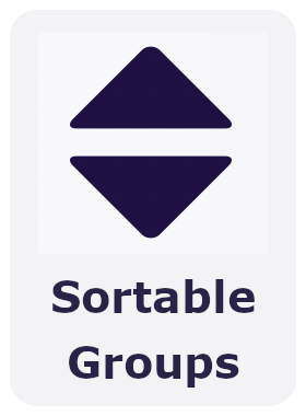 Sortable Groups